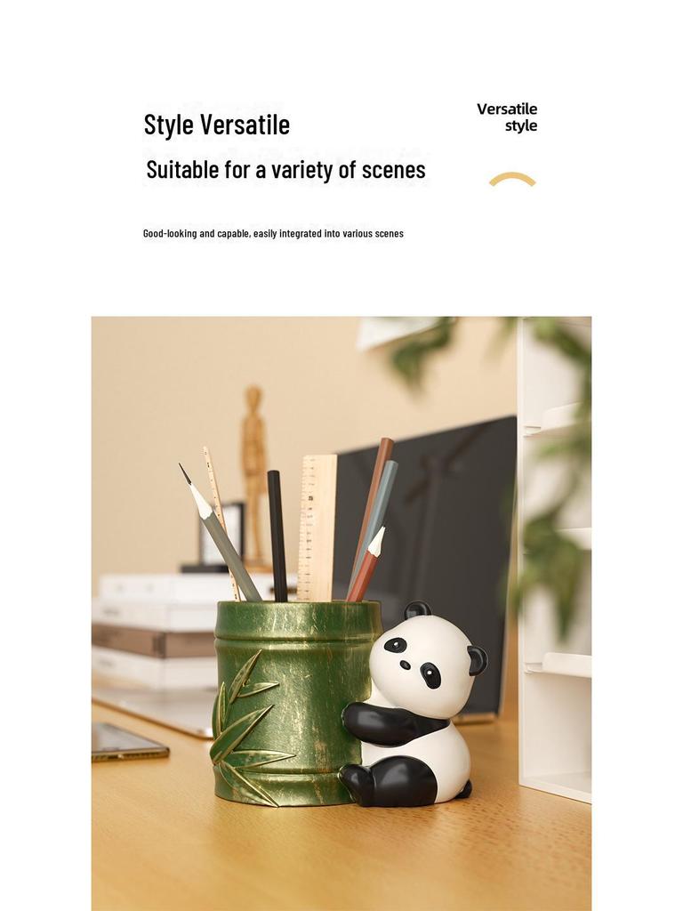 Chengdu Panda Souvenir Pen Holder - Creative Cultural Gift for Teachers and Graduates