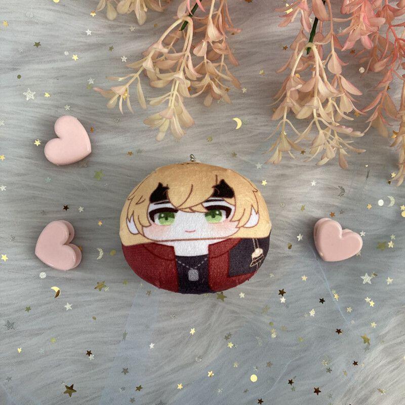 Genshin Impact Plush Dumpling Albedo Xiao Zhongli Thoma Key Chain Soft And Safe Gift