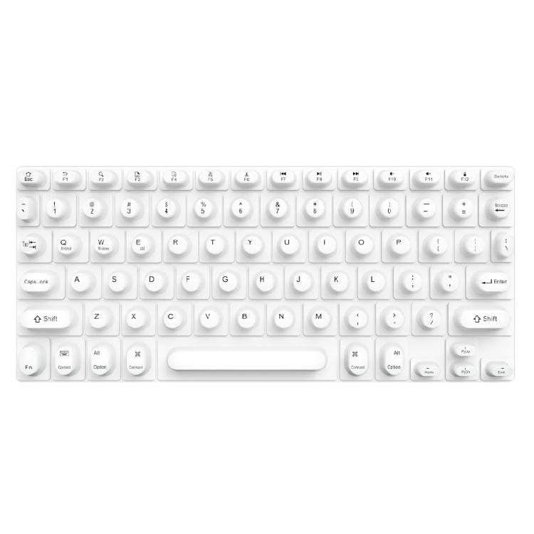 Ergonomic Raised Keycaps Silicone Keyboards Cover For Long Nails AntiDust Protections Soft Portable Laptop Accessory