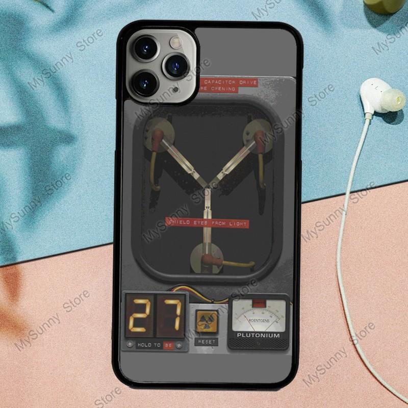Back to the Future Flux Capacitor Phone Case For iPhone 13 11 12 Pro Max mini XS Max XR X SE 2020 6S 7 8 Plus Back Cover