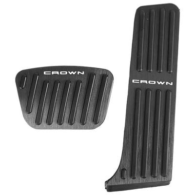 Pedal Cover 2022 Fits New Crown TZSH35 AZSH35 CROWN CROSSOVER Accelerator Pedal Aluminum Pedal Easy Installation No Tools Required Black