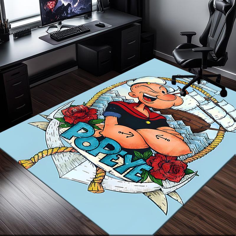 1PC Pope-ye Rug for Livingroom,Bedroom, Palyroom, Chair Rug, Area rug, Game Carpet, Large Size Rug Fan Christmas gift