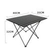ZISIZ Portable Outdoor Folding Camping Table
