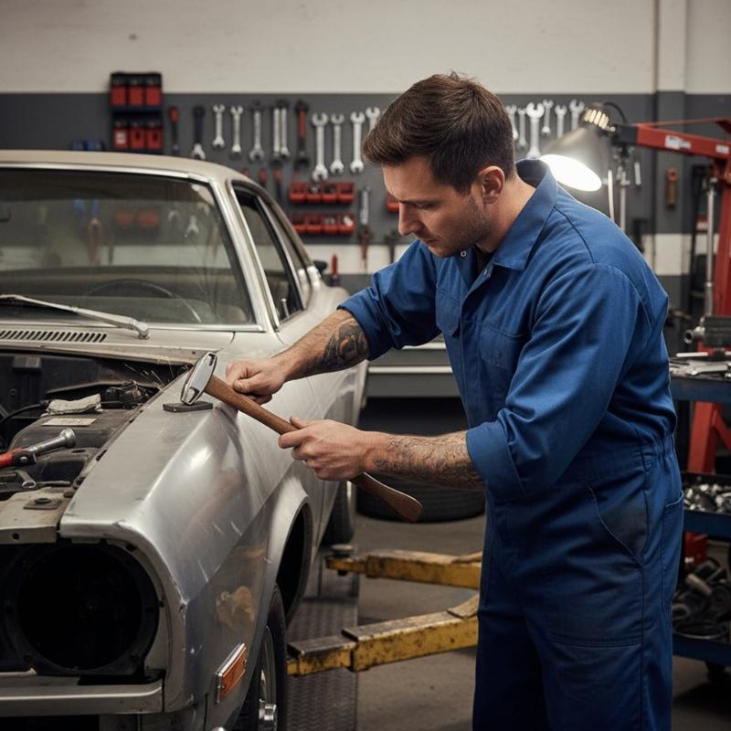 Dellenentferner Auto Dellenentfernung Formhammer Reparatur Nivellierhammer Leichtes Werkzeug zur Karosserieinstandsetzung