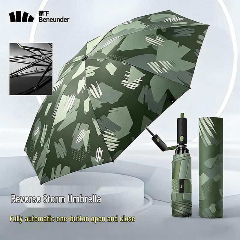 Banana Umbrella Automatic Business Foldable 8-Rib Umbrella RP63124