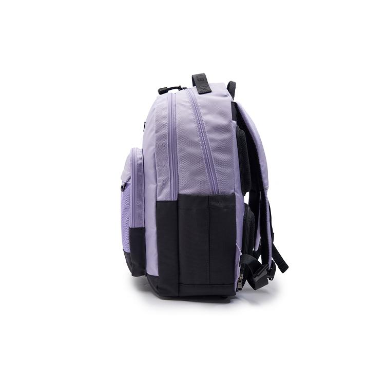 New MLB Nylon Backpack Regular Women's Purple 7ABKB044N-10LDL