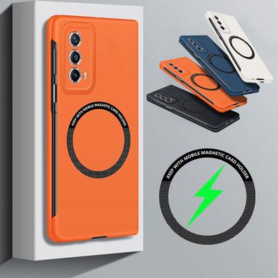 Magsafe Manyetik Kılıf Honor Magic V2 Vs2 V2 V İnce Çerçevesiz Sert PC Arka Kapak Kablosuz Şarj Kılıfları Magic VS 2 V
