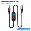 Fast Speed 140W Type C Male To DC5525 5521 Power Supply Cord For Efficient Charging Of Various Devices