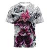 Dragon Ball Super Goku Ultra Instinct 3D Print T-shirt Unisex Comic Panel Graphic Streetwear Daily Casual Outfit for Anime Fans