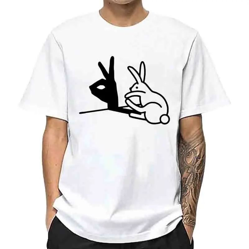 Cool Funny Design Print T Shirt Y2k Fashion Casual Top Print Cotton Loose Men T Shirt O-neck Male Tees T-shirt Tops Unisex