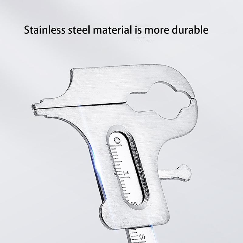 Rigla Calibru Dentar Cu Marcaje Digitale Pentru Măsurarea Dinților Oțel Inoxidabil Măsurare Stomatologie Instrumente Chirurgicale