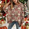 Christmas Crochet Sweater For Women, Christmas Knitted Pullover, Christmas Cozy Fall And Winter Sweater