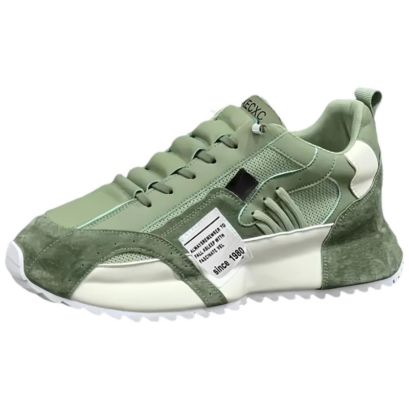 Men'S Breathable New Mesh Thick Soled Dad Shoes, Sports And Casual Height Increasing Shoes, Fashionable And Versatile Shoes