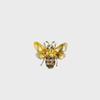 Korean Cute Bee Zircon Brooch: Elegant Enamel Pin for Personality & Style