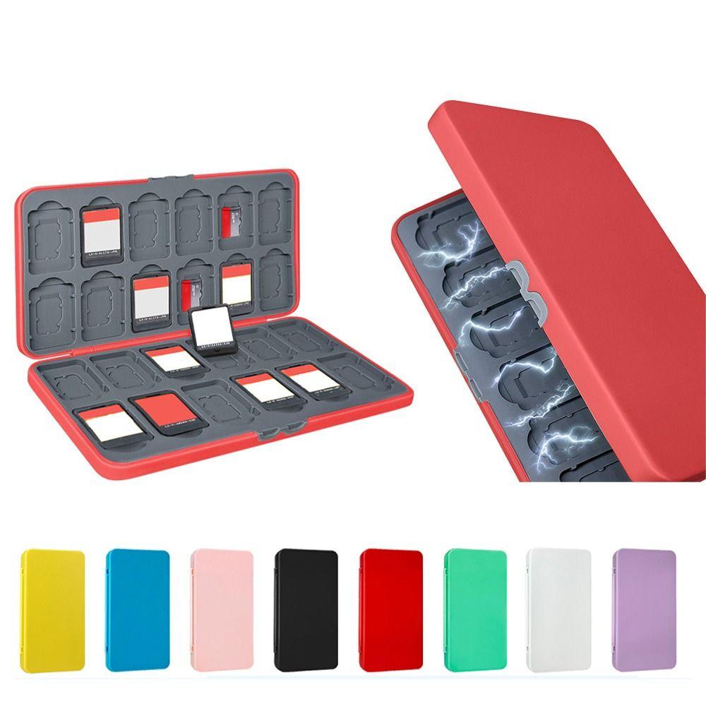 Multicolor Game Card Storage Box Protective Case for Switch Lite/OLED Storage Box