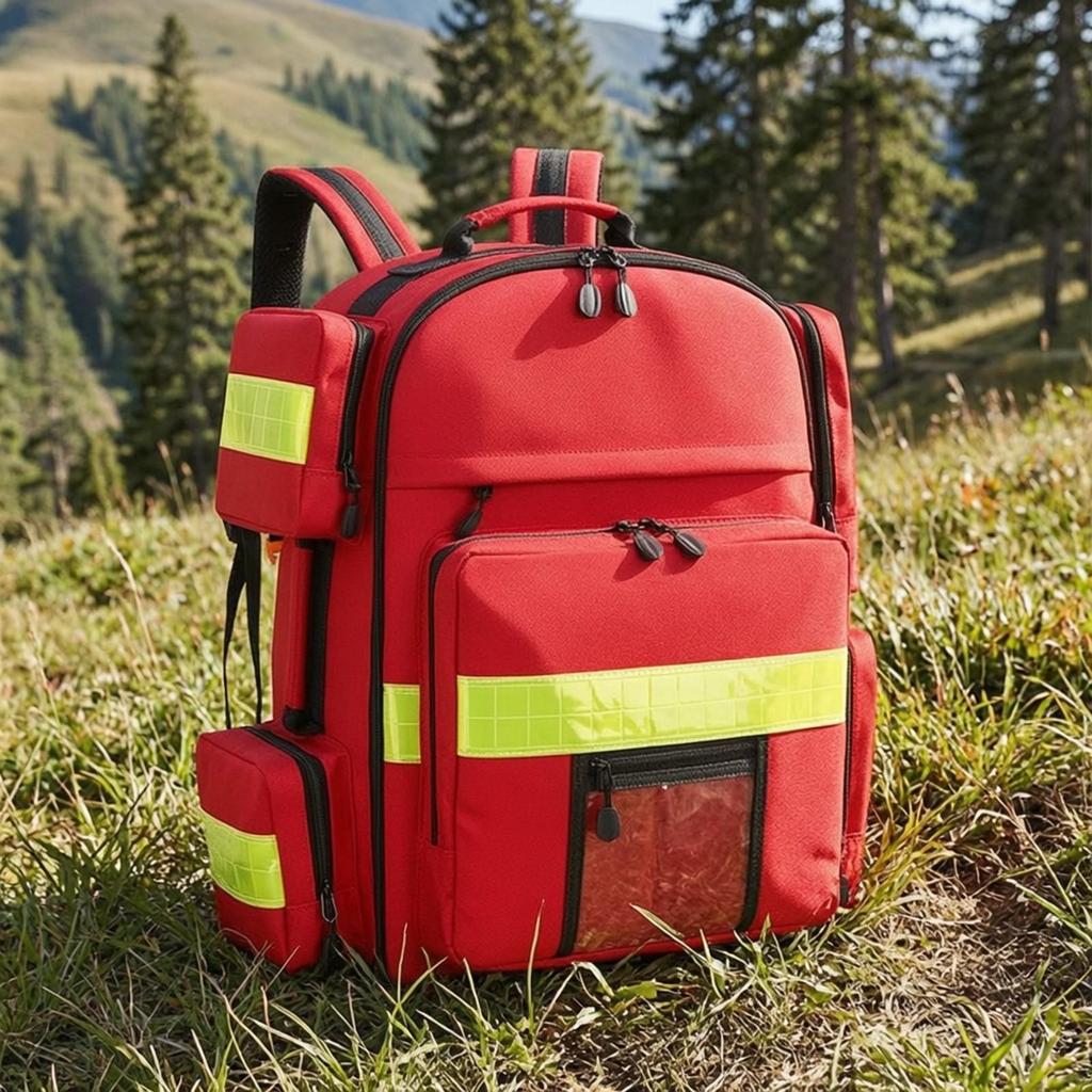 Medical Backpack Waterproof First Aid High-Visibility for Pet Owners