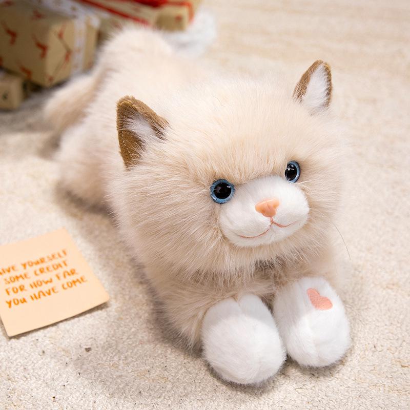 Meowing Cat Plush Backpack with Sound