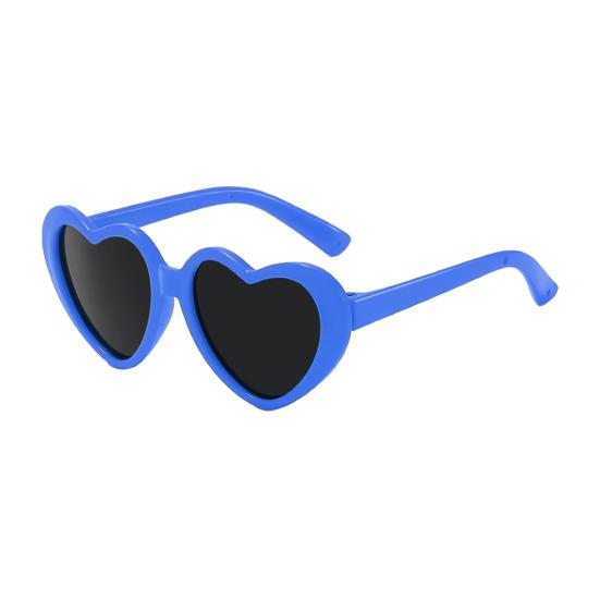 Heart Sunglasses for Dolls, Cute Pet Glasses for Stuffed Animals, Dress Up Accessories for Porch Goose Statue, Toy Eyewear for Kids