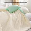 HLA Antibacterial Satin Two-Tone Soy Fiber Summer Quilt