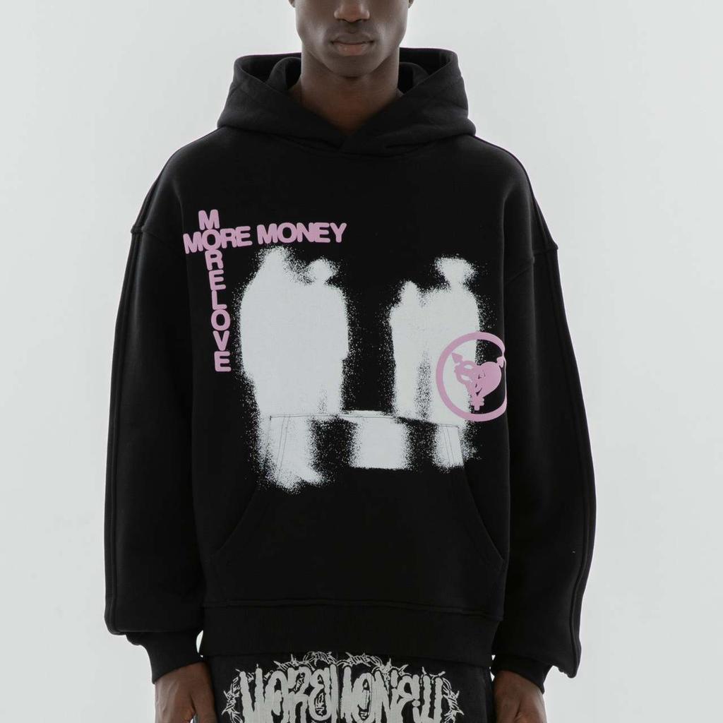 Unisex American Vintage Hip Hop Hoodie Buchstabenaufdruck Y2K Locker Lässig Kapuzenpullover Männer Frauen Harajuku Oberteile