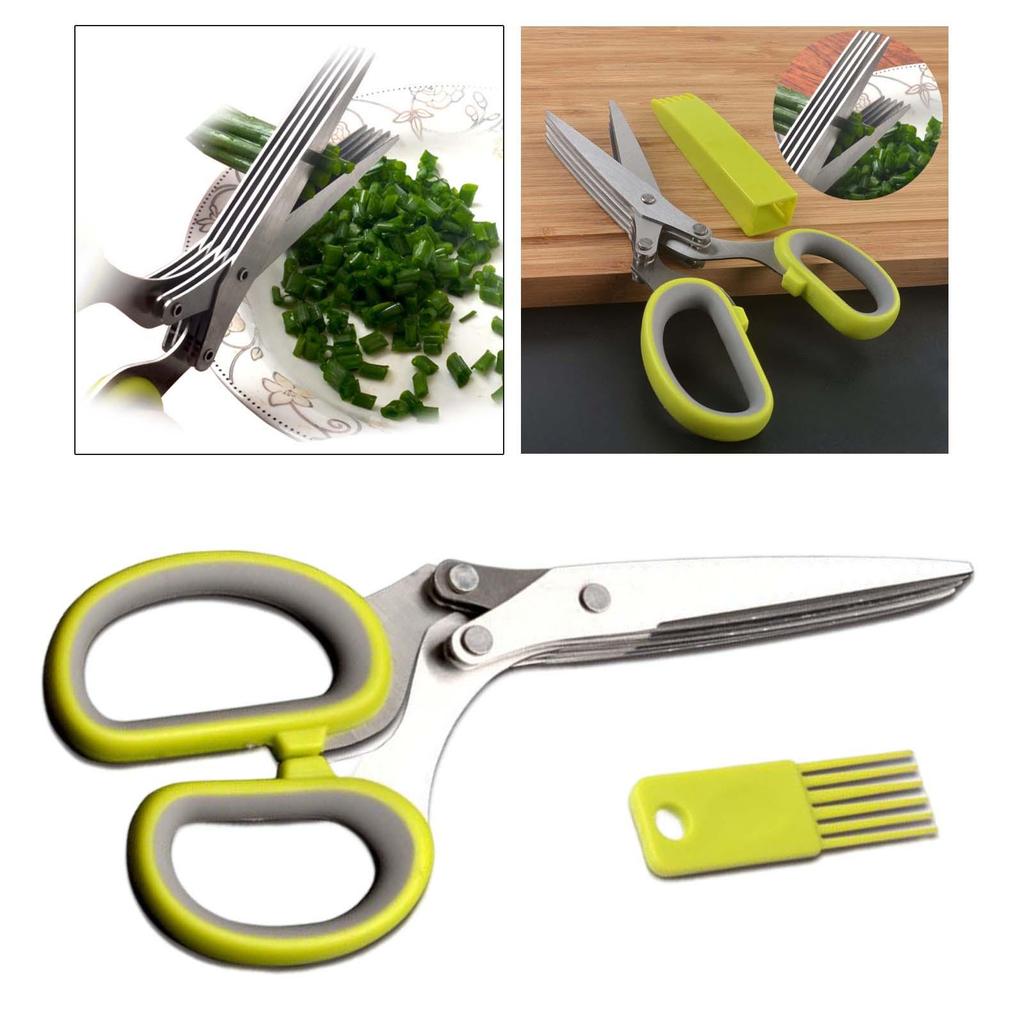 Scissors Gadget Stainless Steel Chopper Cutter Household Vegetable