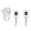 433Mhz Wireless Smart Outlet Remote Control Socket EU FR Waterproof Remote 15A 110V 220V RF Plug for Home Appliances Lamp ON OFF