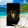 Ultra-weiches Strandtuch mit Chelsea FC Thema, Ideal für Pool - Camping, Tauchen - Perfekter Reisebegleiter, Lebendiges Strandtuch.
