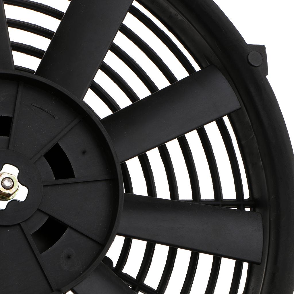 1 Volt 80W Cooling Fan for Dirt Bike ATV Buggy Cars, Trucks