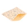 50Pcs Greaseproof Paper Bag, Kraft Paper Bag Food Wrapping Bag Disposable Packaging Baking Paper Plate Mat Kitchen Accessories