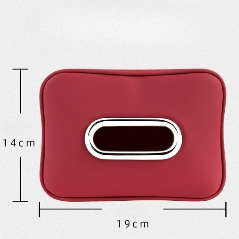 Car Mounted Armrest Box High-end Storage Decoration Sanitary Paper Box Seat Back Car Mounted Tissue Car Sun Visor Tissue Box