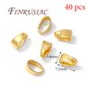 20-50pcs 18K Gold Plated Pendant Connector,Pinch Bail Clasp,Jewelry Making Supplies,Brass Bail,Necklace Bails,DIY Accessories