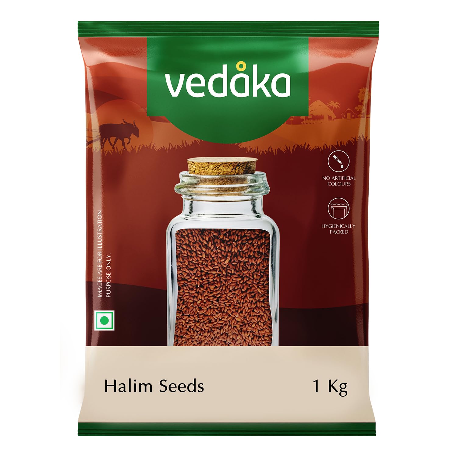 Amazon Brand-Vedaka Halim Seeds | 1Kg