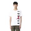 Jordan T Shirts Men's White Crew Neck Moderate Straight Fit CW0393-100