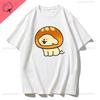 Maltese Dog Couple Cute Simple Pen Line Dog Aesthetic Clothing Unisex Style Graphic T Shirts Cartoon New In Tops Tees Tshirt