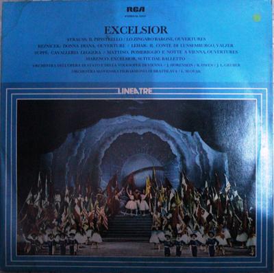Disque LP VARIOUS  Excelsior GL32521 RCA 1977 Italie Classique Occasion