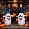 Halloween Inflatable Ghost Wobble Decor, Kids Interactive Toy, Mall Display Prop, Outdoor Yard Bouncer, LED Light Up