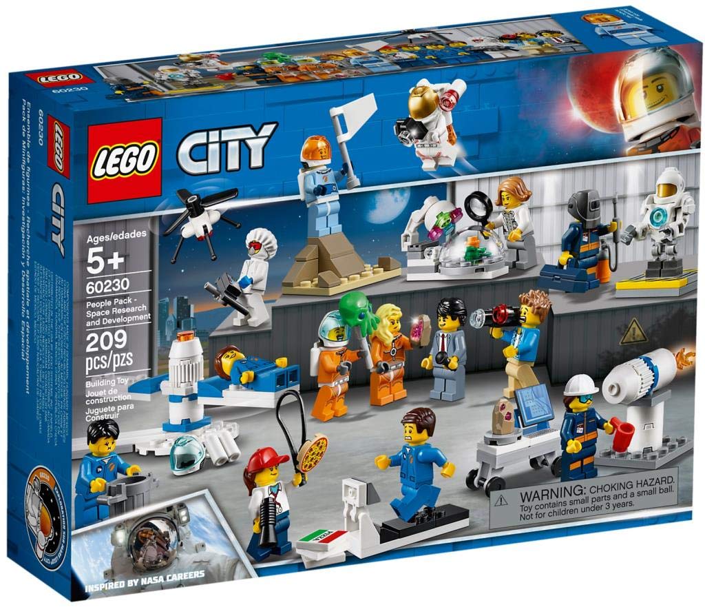Набор минифигурок LEGO City - Космические исследователи и разработчики 60230 Строительные блоки Игрушка для мальчиков