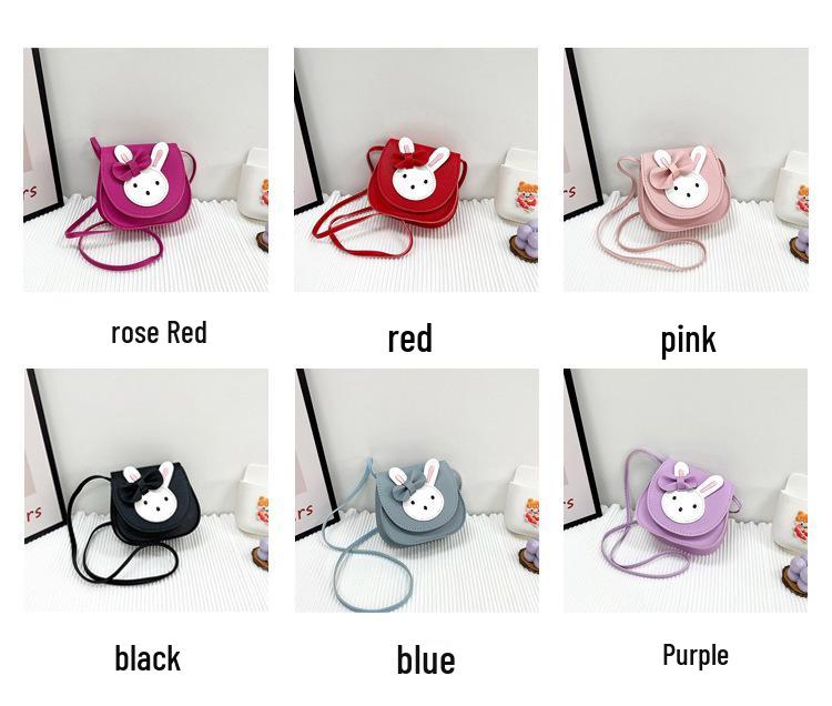 Korean Stylish Mickey Bow Crossbody Bag for Women & Kids - 2025 Autumn/Winter Collection