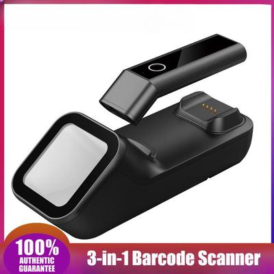 3-in-1 Supermärkte Geschäfte Handheld 1D Barcode-Lesegerät Kabelloser Intelligenter Barcode-Scanner