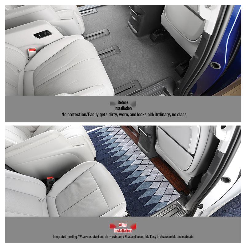 Buick GL8 Lu Zun 24-25 Model PHEV/ES Middle Row Floor Mats Carpet Upgrade