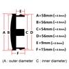 4pcs/lot High Quality 58mm Car Wheel Hub Cover Center Caps for ADVAN Racing Styling Badge Stickers Emblem Accessories