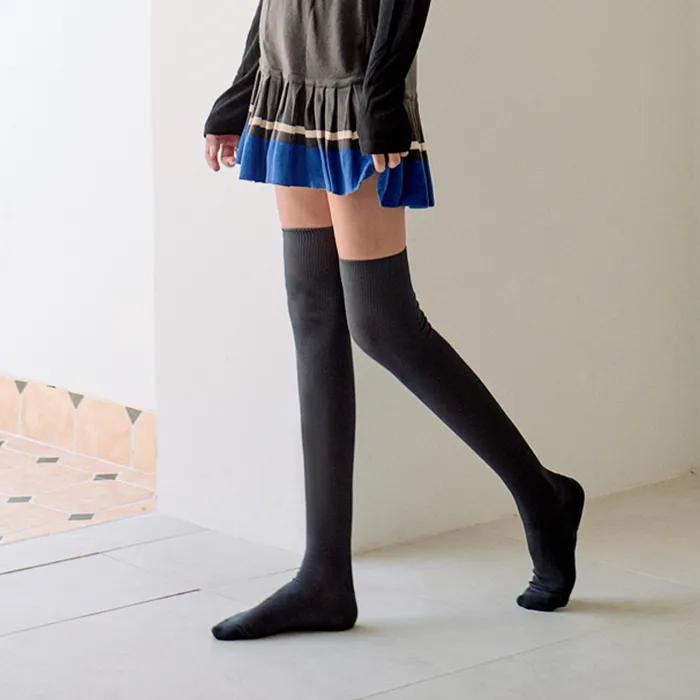 [2SET][BIARRITZ] [Worn by NMIXX Seol Yoon] London High-Stretch Premium Gloss Over-the-Knee Socks Half Tights 2