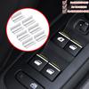 Samolepka s tlačítkem spínače stahování okna auta, flitry pro Peugeot 208 301 508 307 407 607 408 2008 3008 5008 Citroen C4 C5 Příslušenství