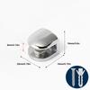 Glass Shelf Diecast Modern Simple Style Adjustable Nonslip Moistureproof Bathroom Cabinet Clamp Bracket Holder Hardware