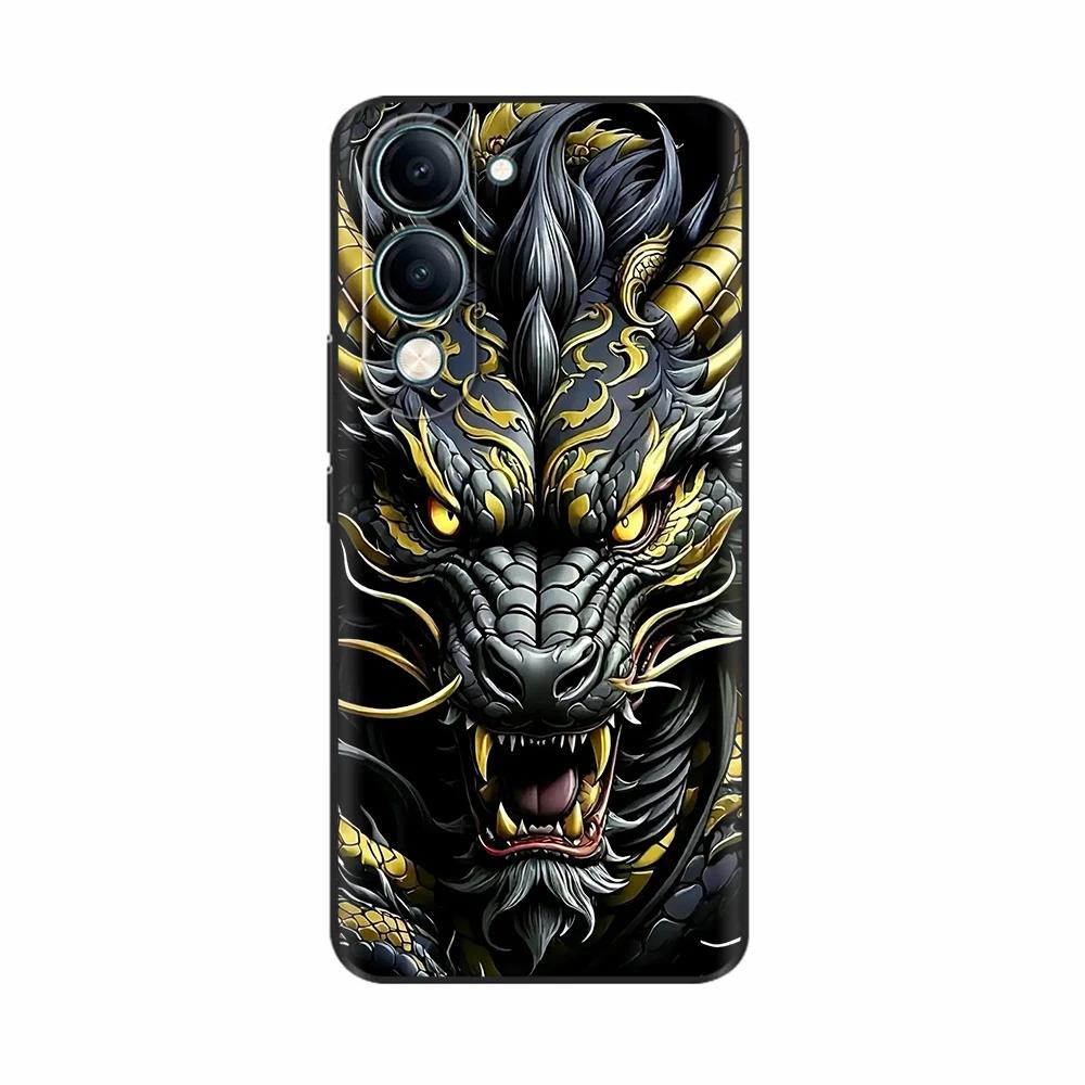 Für Vivo Y19 Handyhülle Modische Designmuster Weiche TPU-Silikon-Rückabdeckung Für Vivo Y19 5G V2432 Handyhüllen Schutzhüllen