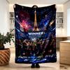 Paris Saint Germain Print Blanket - Soft & Comfortable, for Bedroom, Travel, Sofa, Home Decoration - Birthday Christmas Gift for Friend