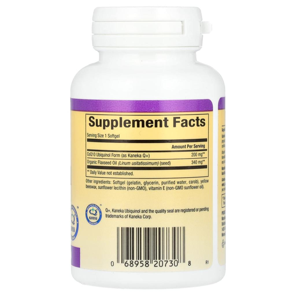 Ubiquinol, 200 mg, 60 softgels