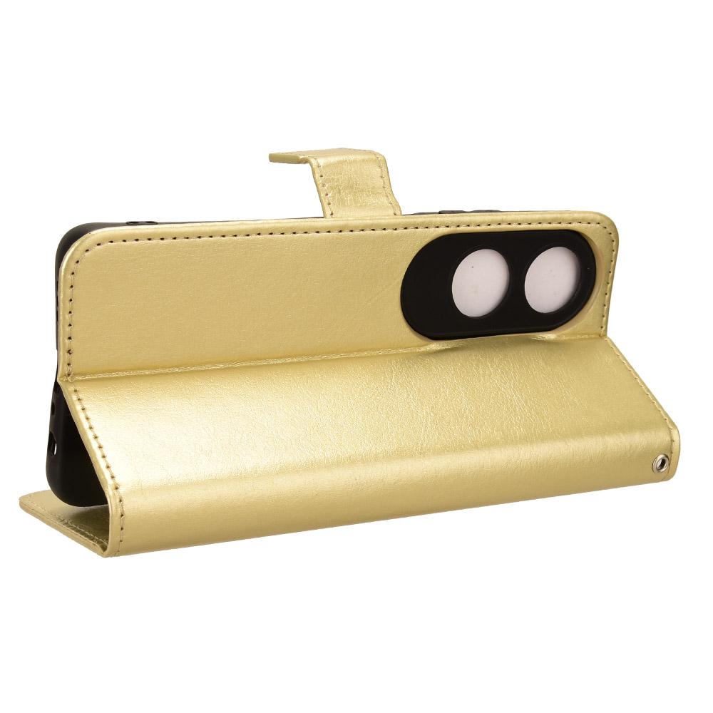 For Oppo A60 4G Leather Case Crazy Horse Texture Phone Cover Mobile Accessories