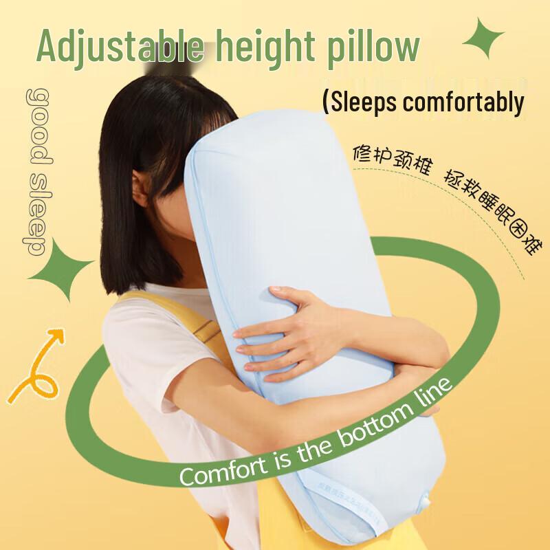 HEZHENG Ergonomic Cervical Neck Massage Pillow