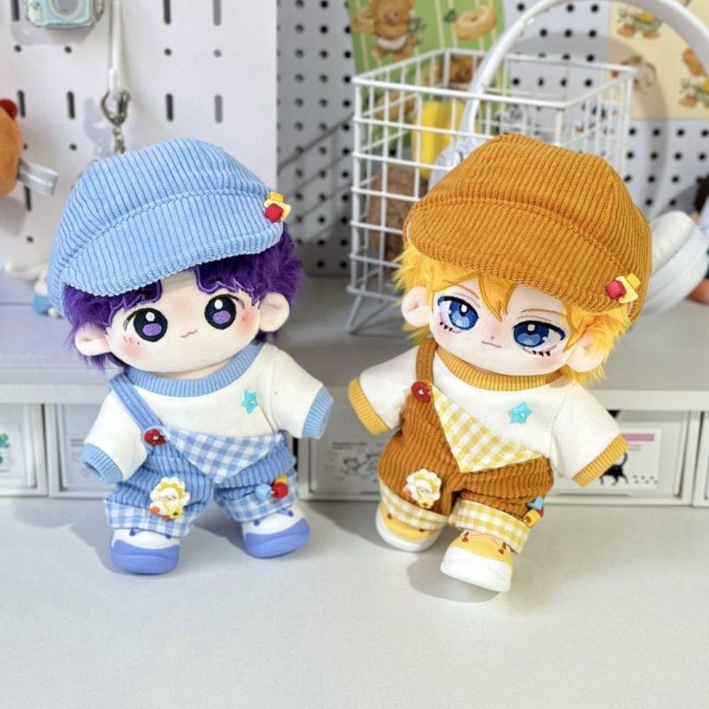 

Многоцветная хлопковая кукольная одежда, нарядная кукольная одежда без атрибутов, 20 см хлопковая кукла style C